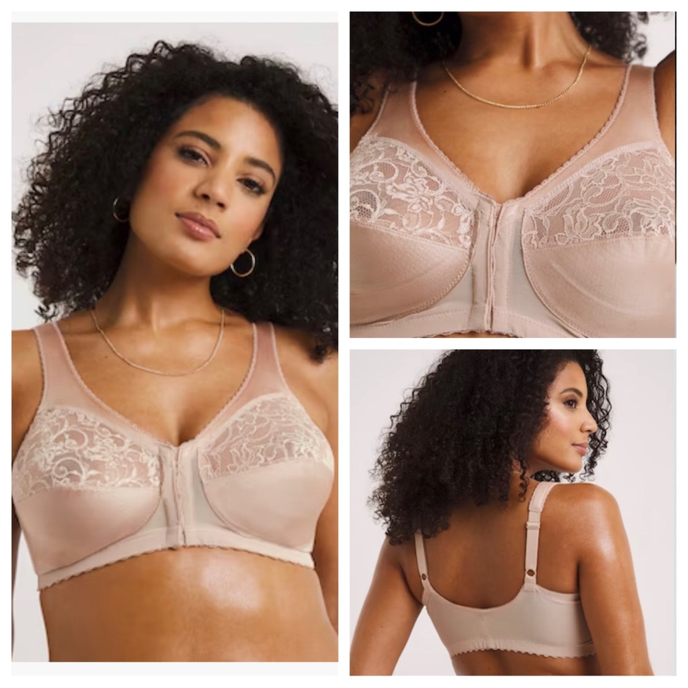 Glamorise MagicLift Front Closure Bra